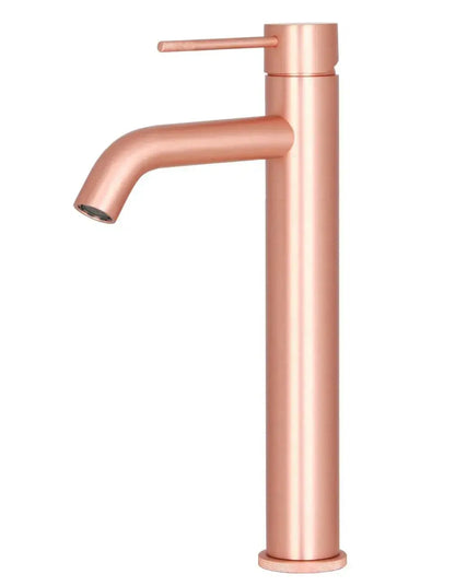 Best Design HighLine Series Lyon Nerola wastafel mengkraan 30 cm cm Rosé mat goud