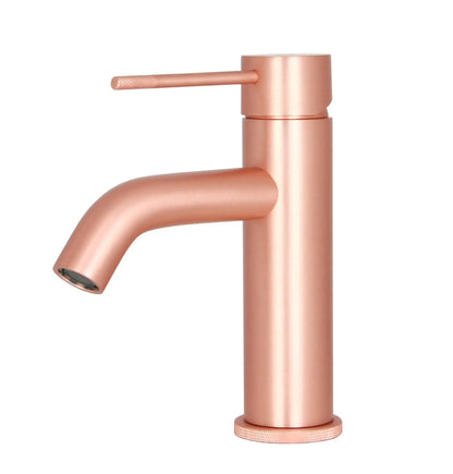 Best Design HighLine Series Lyon Polina wastafel mengkraan 17,5 cm cm Rosé mat goud