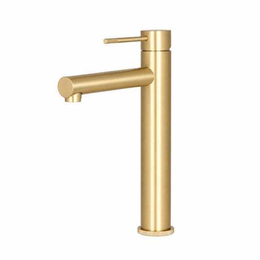 Best_Design_Luxerio_Line_Aquenzo_hoge_wastafelmengkraan_30_cm_mat_goud2