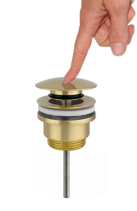 Best Design Luxerio Line Bellano clic-waste overloop 4 cm mat goud