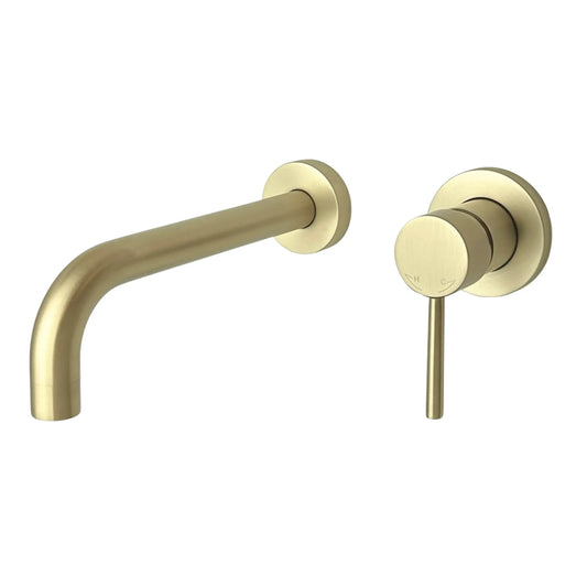 Best Design Luxerio Line Bellavira inbouw wastafelmengkraan 21 cm mat goud