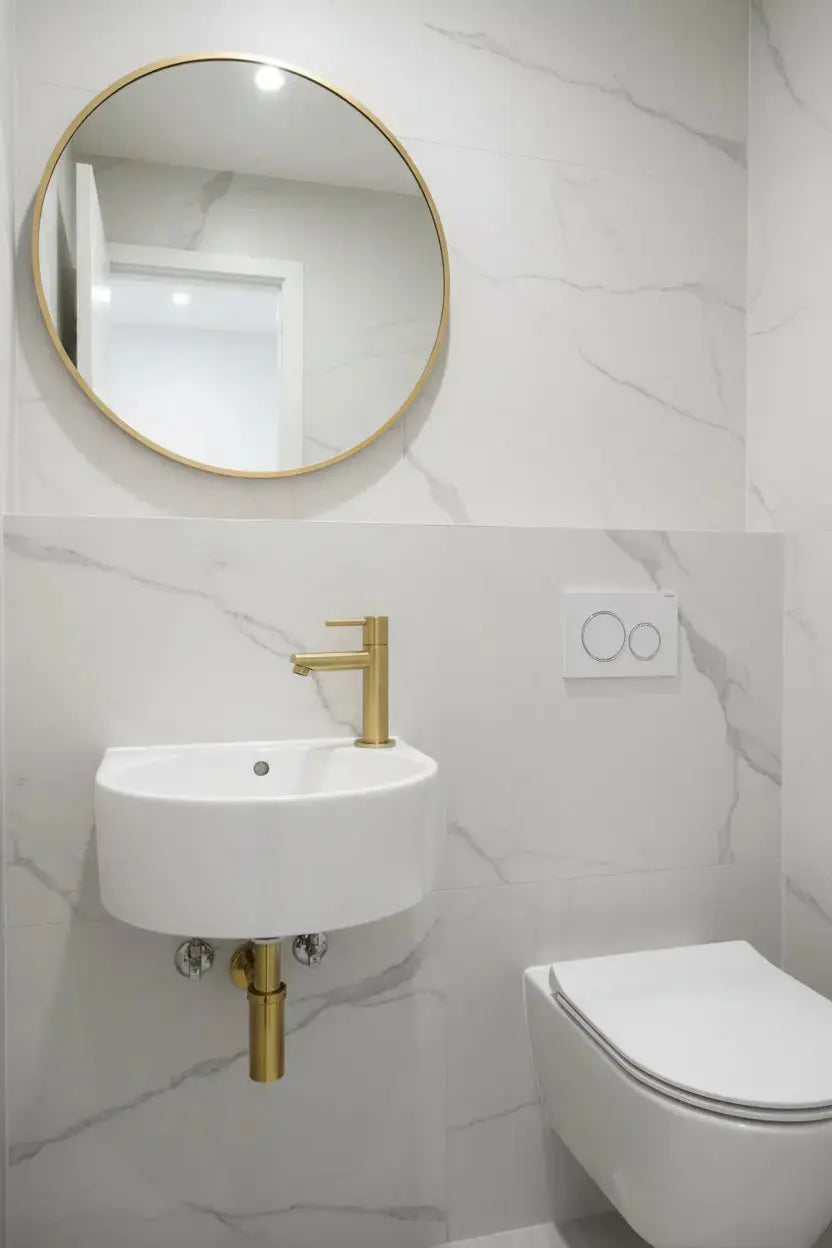 Best Design Luxerio Line Lucente fontein 14 cm mat goud