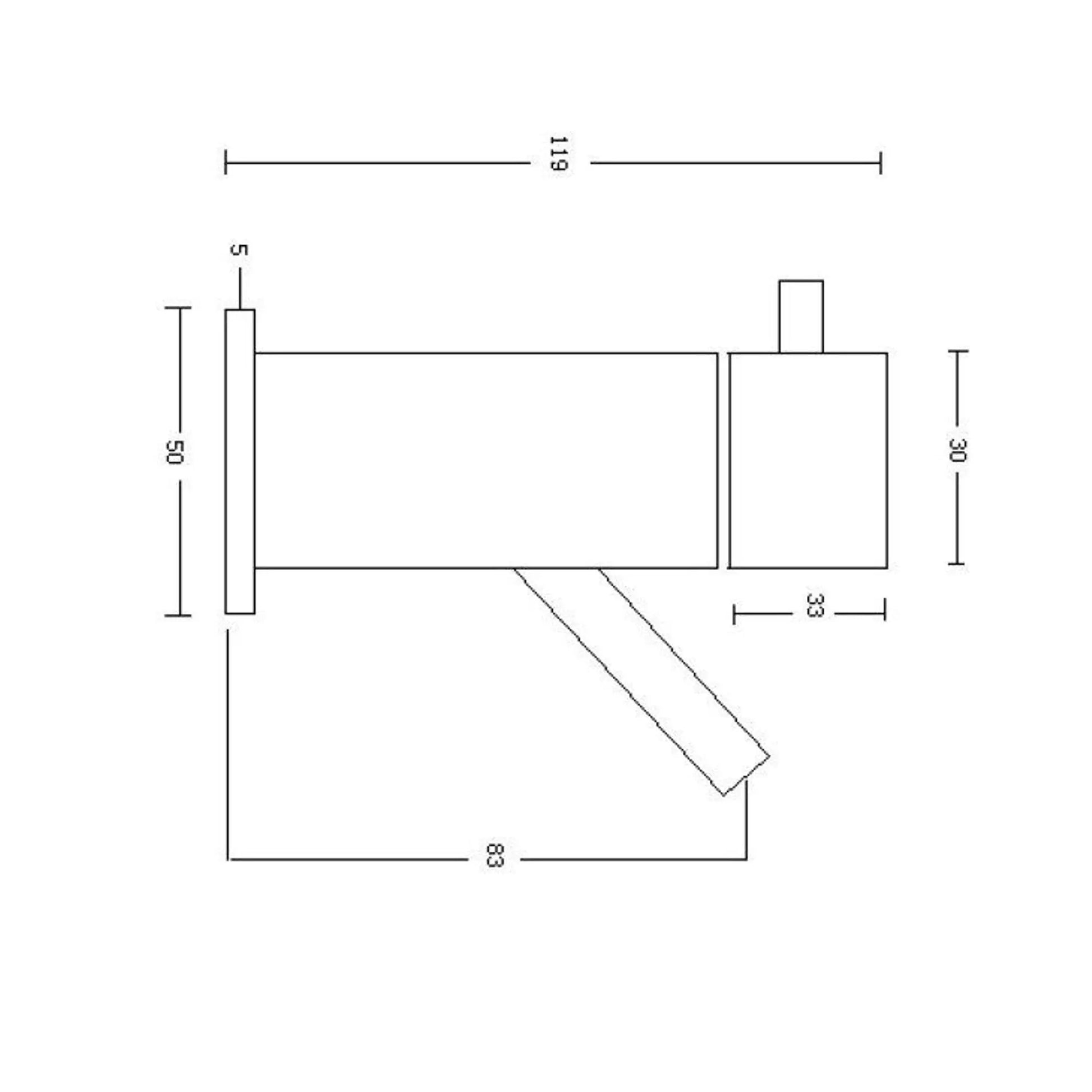 Best Design Luxerio Line Ravello inbouw fontein 11,9 cm mat goud