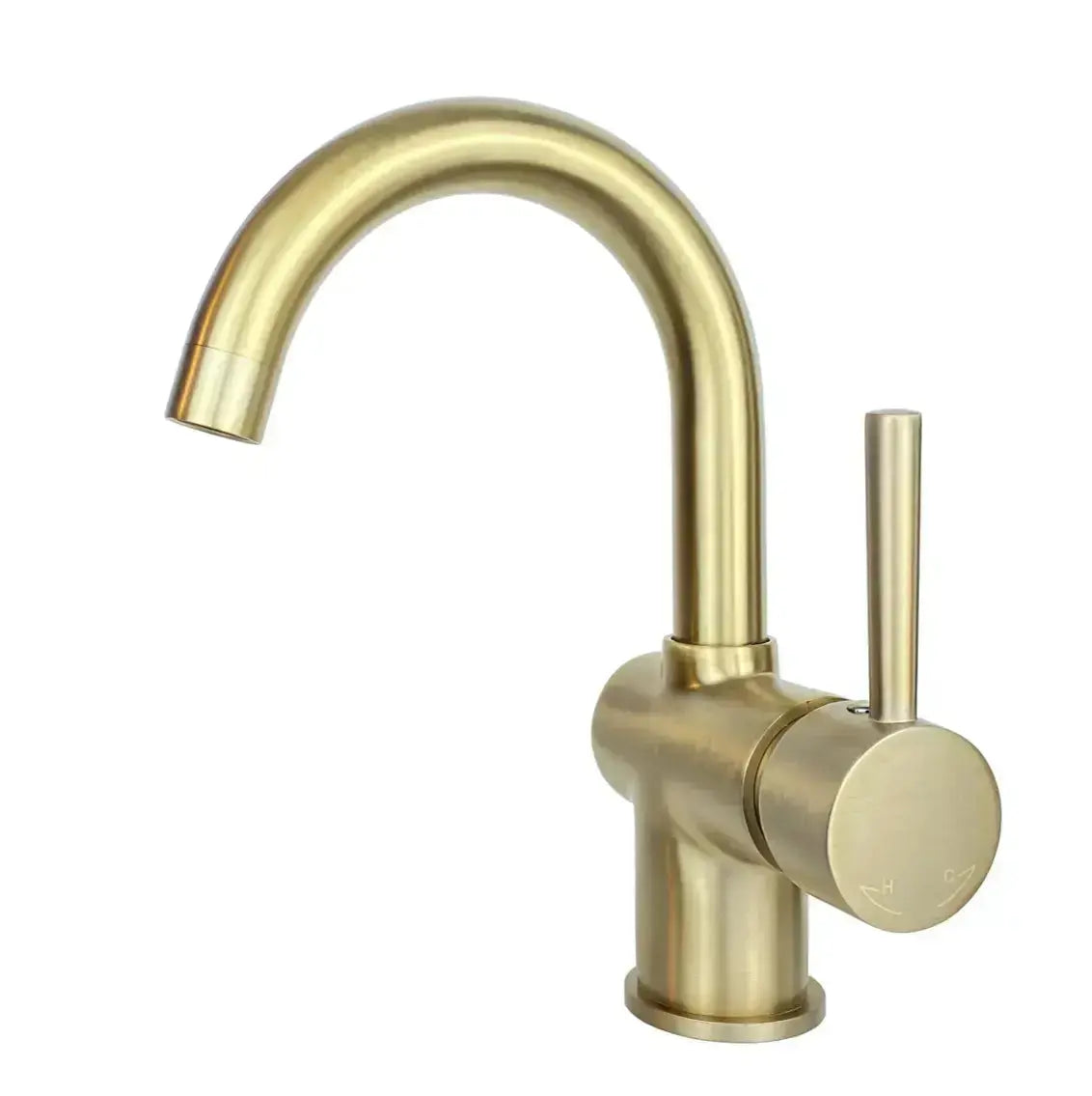 Best Design Luxerio Line Serenza wastafelmengkraan 24 cm mat goud Sanisupreme