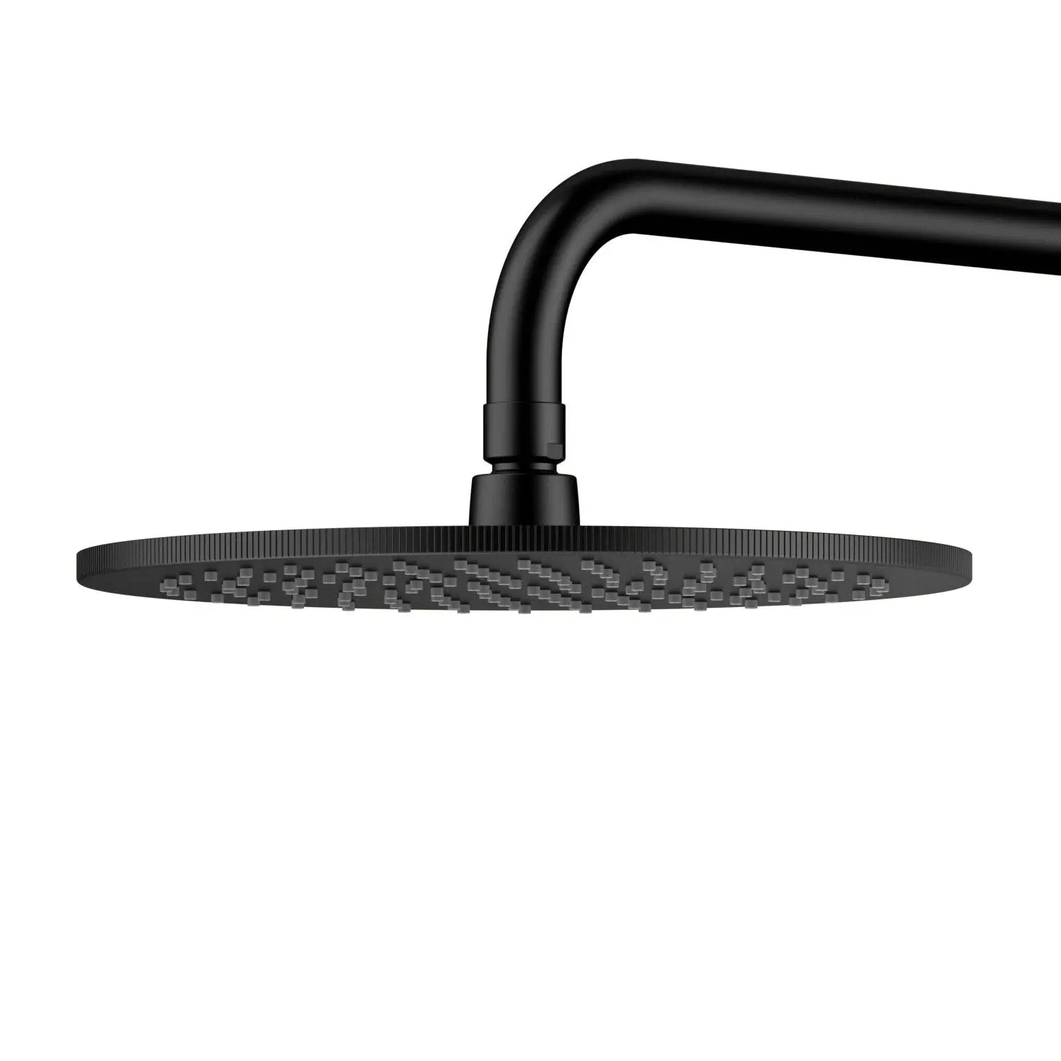 Best Design Zenia Line Series ThermoCore thermostatische opbouw regendouche 90 tot 125 cm Nero SaniSupreme