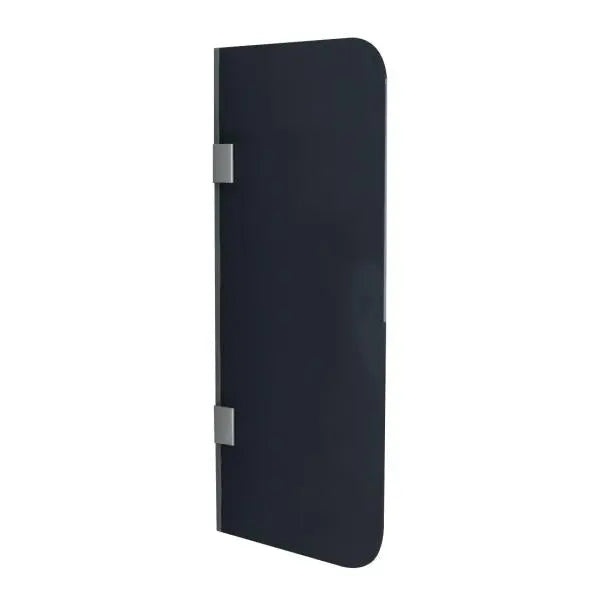 SaniSupreme Urinoir Scheidingswand Milan Zwart Rookglas SaniSupreme