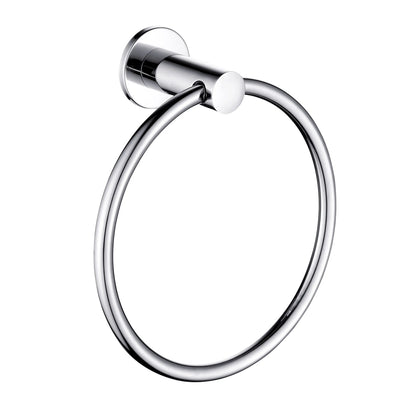 SaniSupreme Aloni Handdoek ring Chroom - 16CM Sanisupreme
