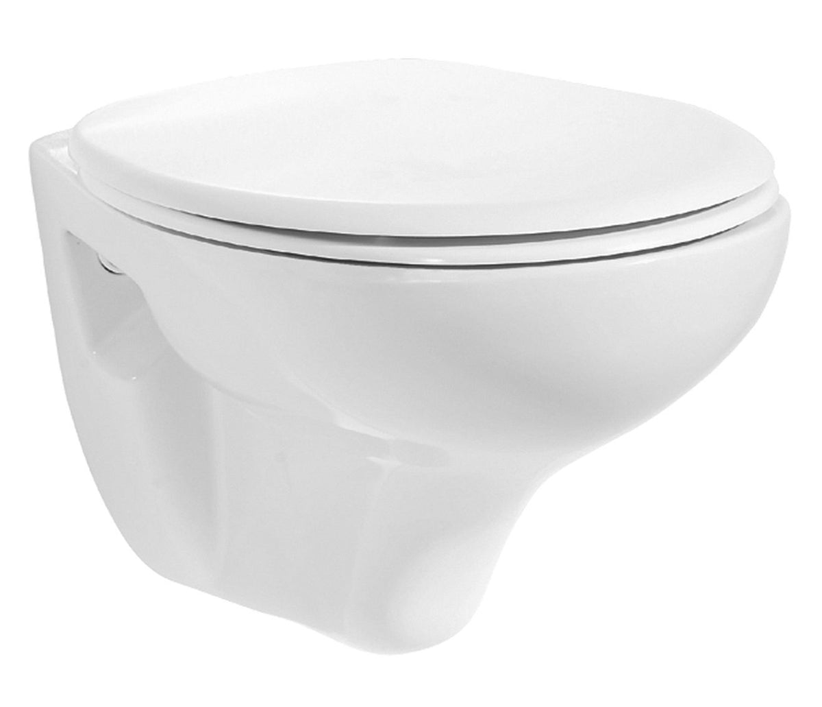 Creavit Hangtoilet met Bidet Wit Keramiek Geïntegreerde Sproeier TP320