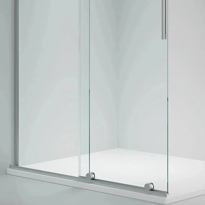 X-Slide Inloop Douchewand met schuifdeur - Omkeerbaar - Antikalk - 8MM Veiligheidsglas - 120X200CM - Chroom - Helder Glas Sanisupreme-3