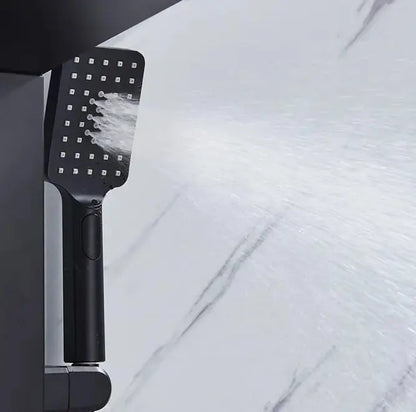 TWEEDEKANS ACTIE Douchepaneel Regendouche SaniSupreme® Capri mat zwart TK2 Sanisupreme