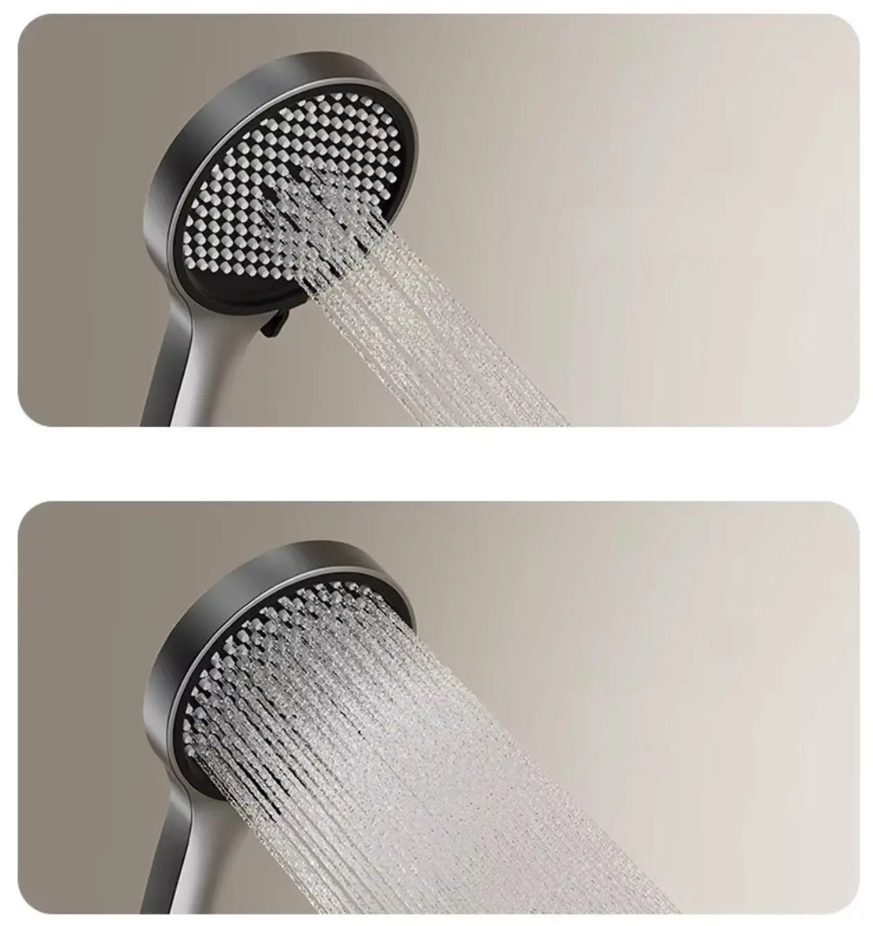 Douchepaneel Wellnessdouche SaniSupreme AquaFlow LCD Premium Gunmetal Grijs Sanisupreme