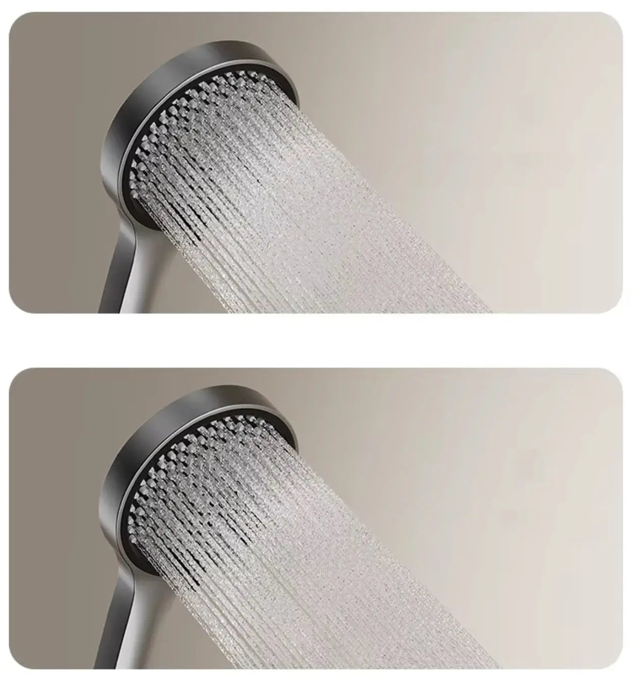 Douchepaneel Wellnessdouche SaniSupreme AquaFlow LCD Premium Gunmetal Grijs Sanisupreme