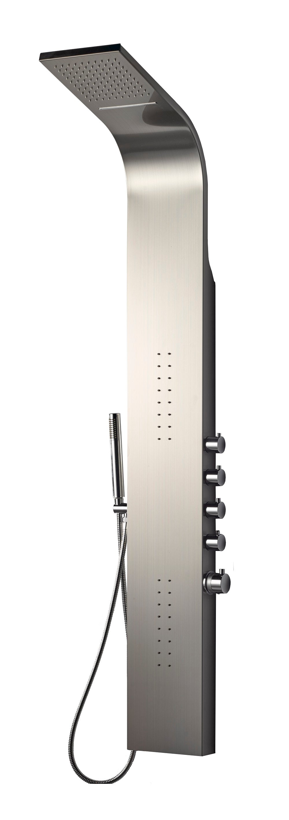 Douchepaneel Elegância RVS-304 hoofddouche met waterval functie Regendouche SaniSupreme