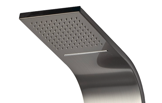 Douchepaneel Elegância RVS-304 hoofddouche met waterval functie Regendouche SaniSupreme