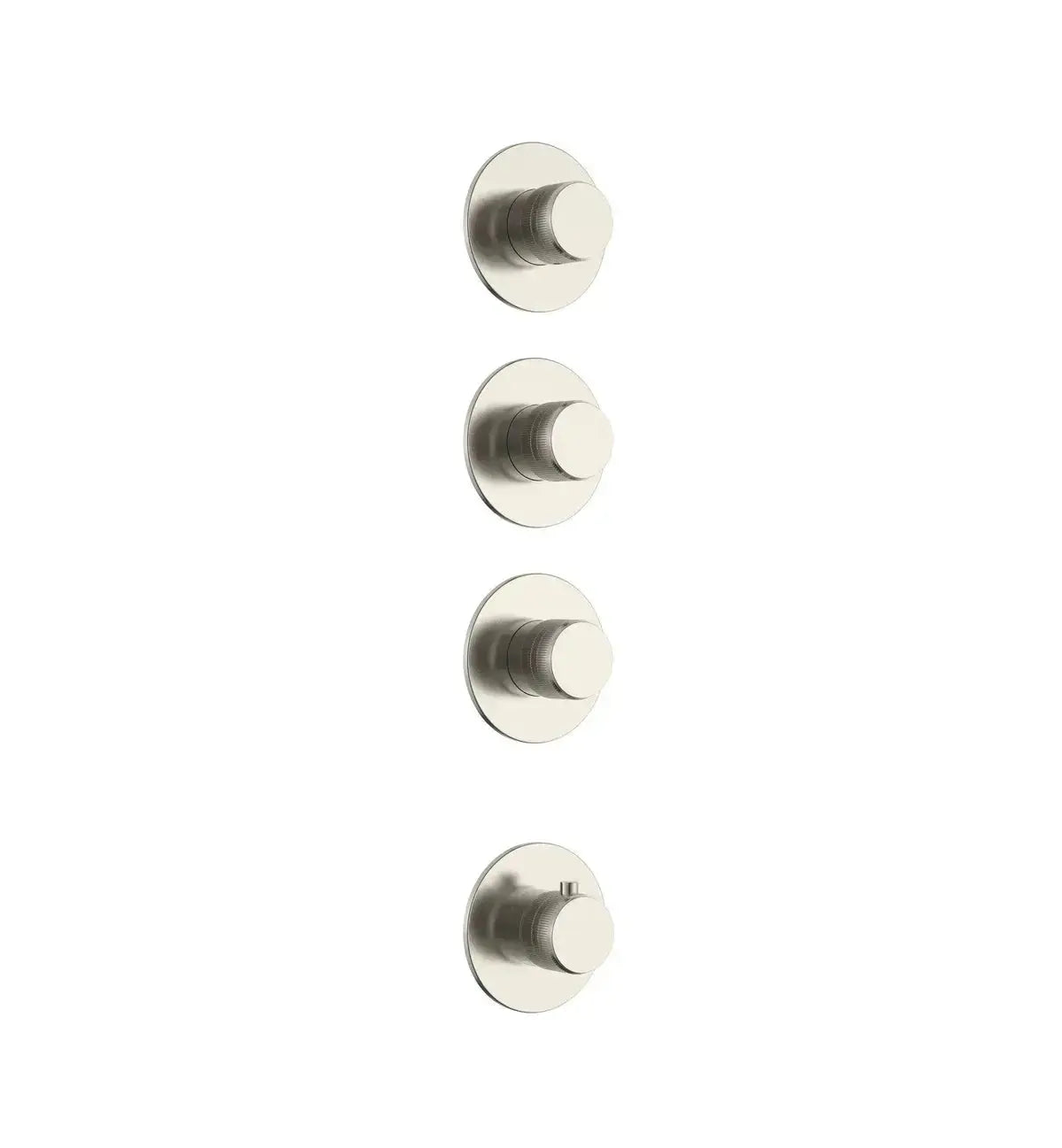 Doucheset SaniSupreme Stria ProRain Waterval Geborsteld RVS Wand Set 3 weg Sanisupreme