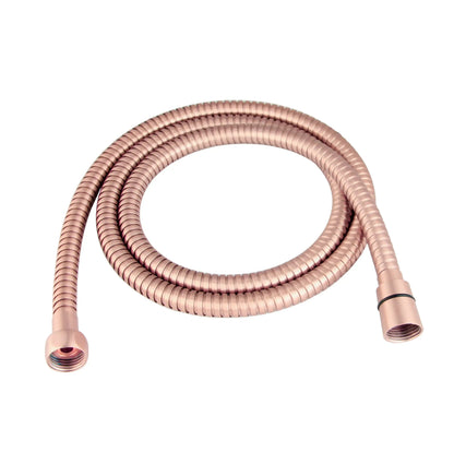 Doucheset Best Design HighLine Series Lyon Salvador inbouw 2 weg regendoucheset mat rosé goud SaniSupreme