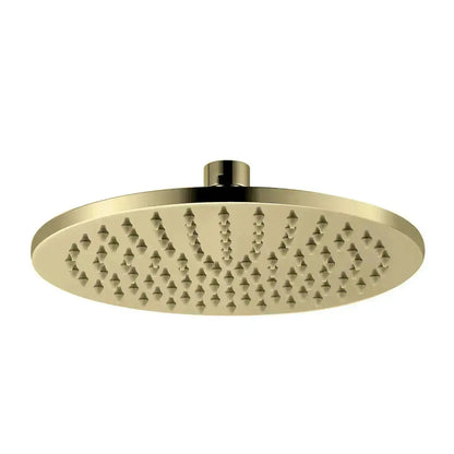 Doucheset SaniSupreme Stria CeilingRain Geborsteld Goud Wand Set 2 weg Sanisupreme