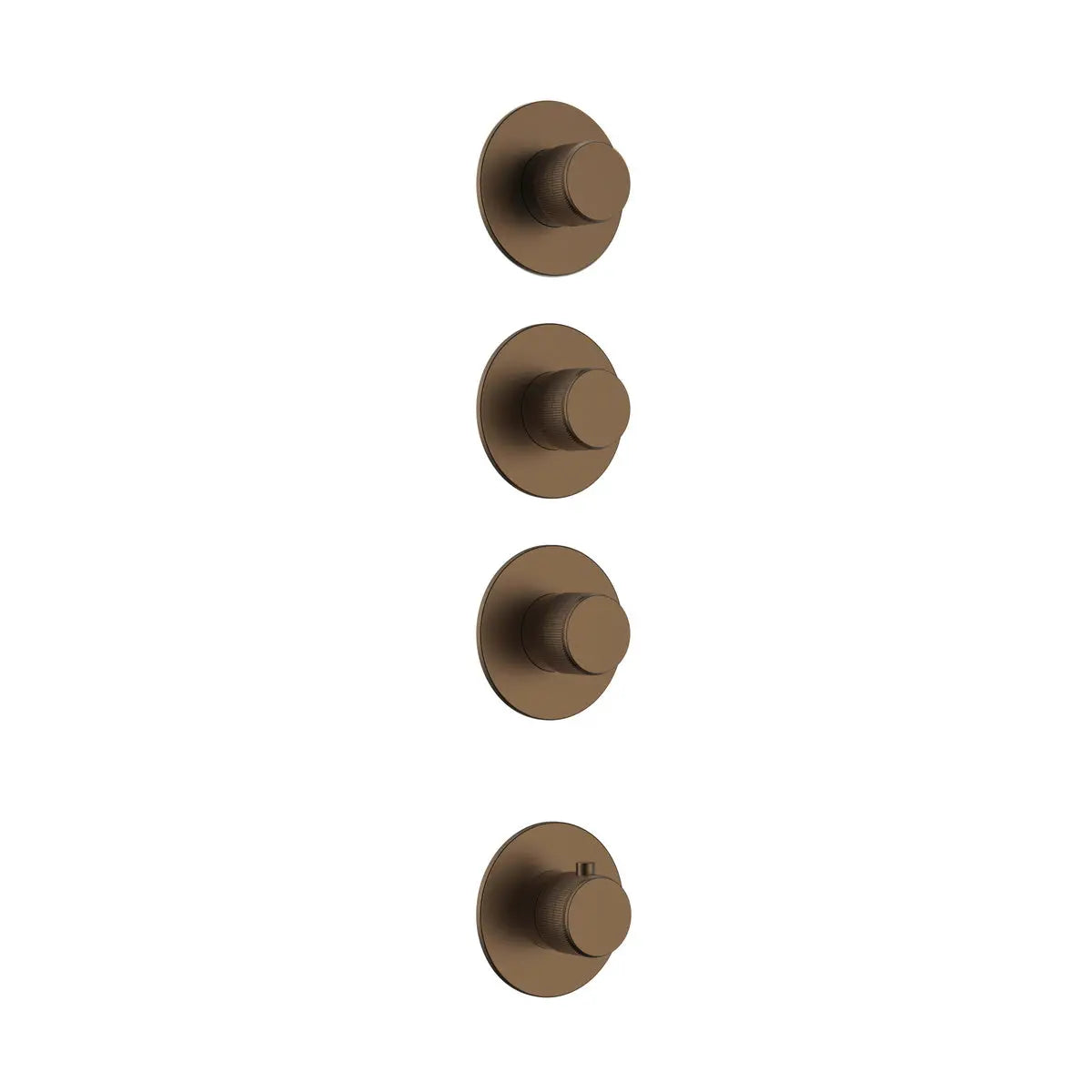 Doucheset SaniSupreme Stria ProRain Waterval Bruin Brons Wand Set 3 weg