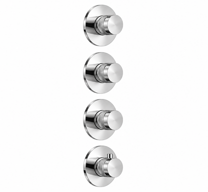 Doucheset SaniSupreme Stria ProRain Waterval Chroom Wand Set 3 weg ll5