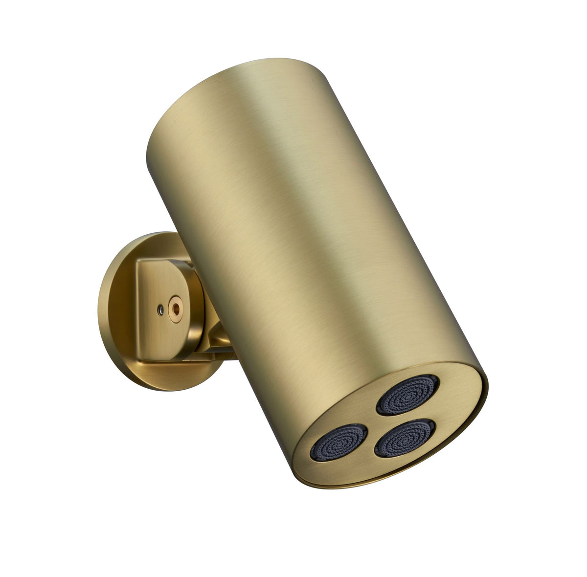 Doucheset SaniSupreme Stria Rainround Smartcontrol Regendouche set Geborsteld Goud ll4