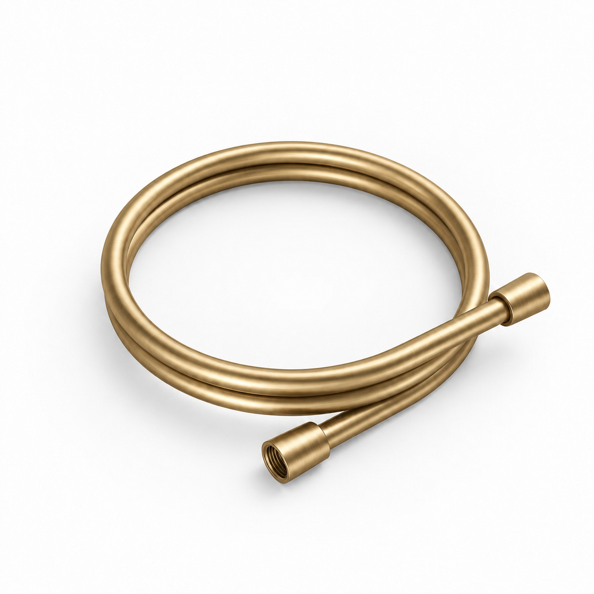 Doucheset SaniSupreme Stria Rainround Smartcontrol Regendouche set Geborsteld Goud ll5