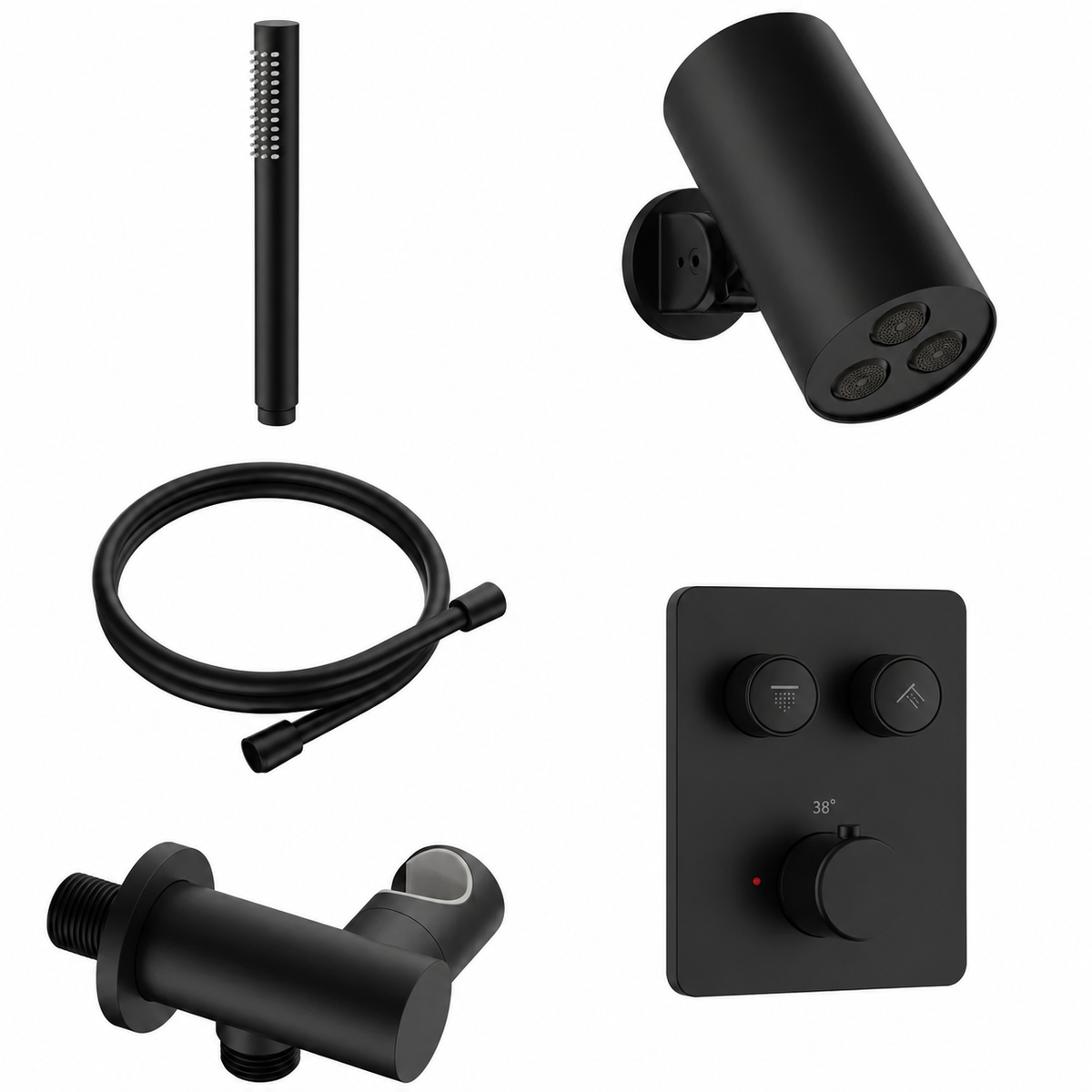 Doucheset_SaniSupreme_Stria_Rainround_Smartcontrol_Regendoucheset_Mat_Zwart_ll_1