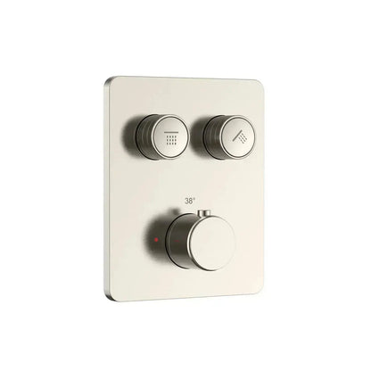 Doucheset SaniSupreme Stria Smartrain Wall Geborsteld RVS Smart Control Regendoucheset