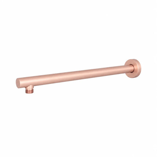 Douchestang muurbeugel Best Design Zenia Line Serie Dinis Rosé mat goud 40 cm SaniSupreme Sanisupreme