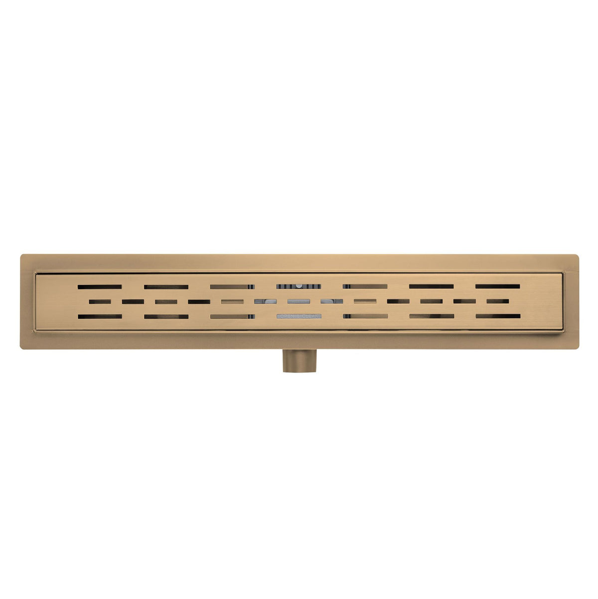 Dravessa douchegoot 70 cm compleet bruin brons SaniSupreme2