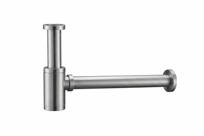 Fonteinkraan SaniSupreme Stria Toiletkraan Chroom Sifon met Clickwaste II4
