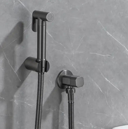 SaniSupreme ProLine Douchette à main pour bidet, ensemble complet, noir mat, eau froide 