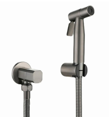 SaniSupreme ProLine Bidet handdouche komplete set gunmetal koud water