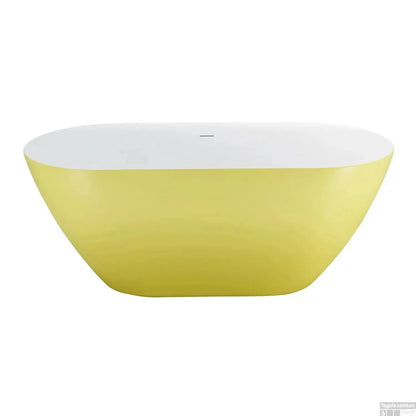 Vrijstaand bad Giallo Solara 178 cm – luxe design ligbad SaniSupreme