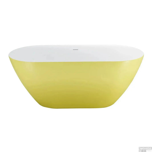 Vrijstaand bad Giallo Solara 178 cm – luxe design ligbad SaniSupreme