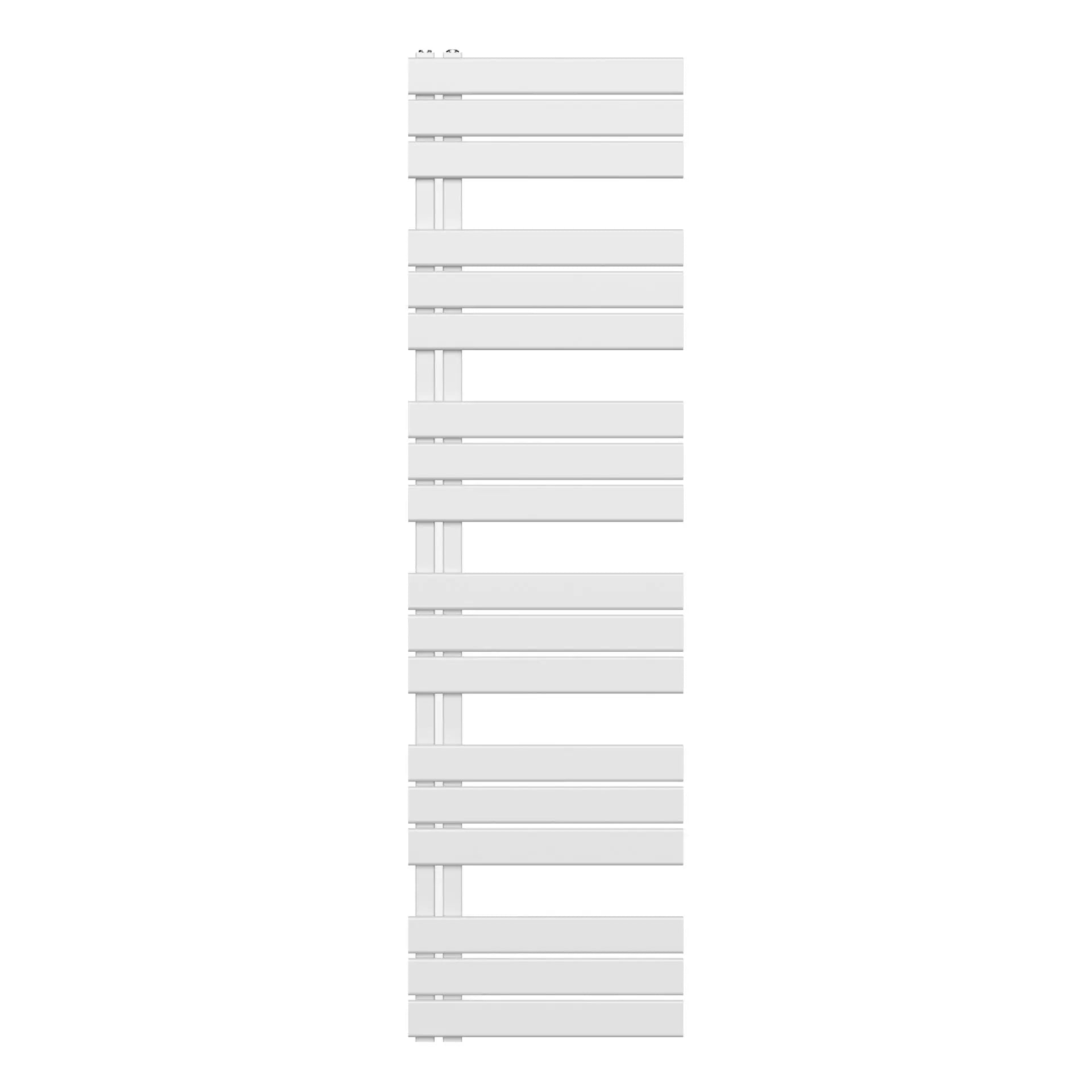 Handdoek verwarming Wit SaniSupreme Calvina 180x50cm 890 W Aansluiting Links