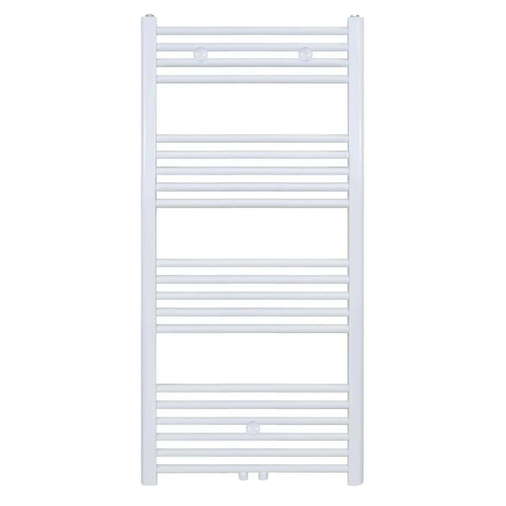 Handdoek verwarming Wit SaniSupreme Davero 120x40cm 458 W Aansluiting midden