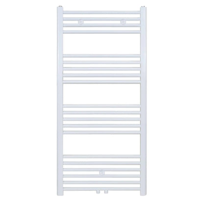 Handdoek verwarming Wit SaniSupreme Davero 120x40cm 458 W Aansluiting midden