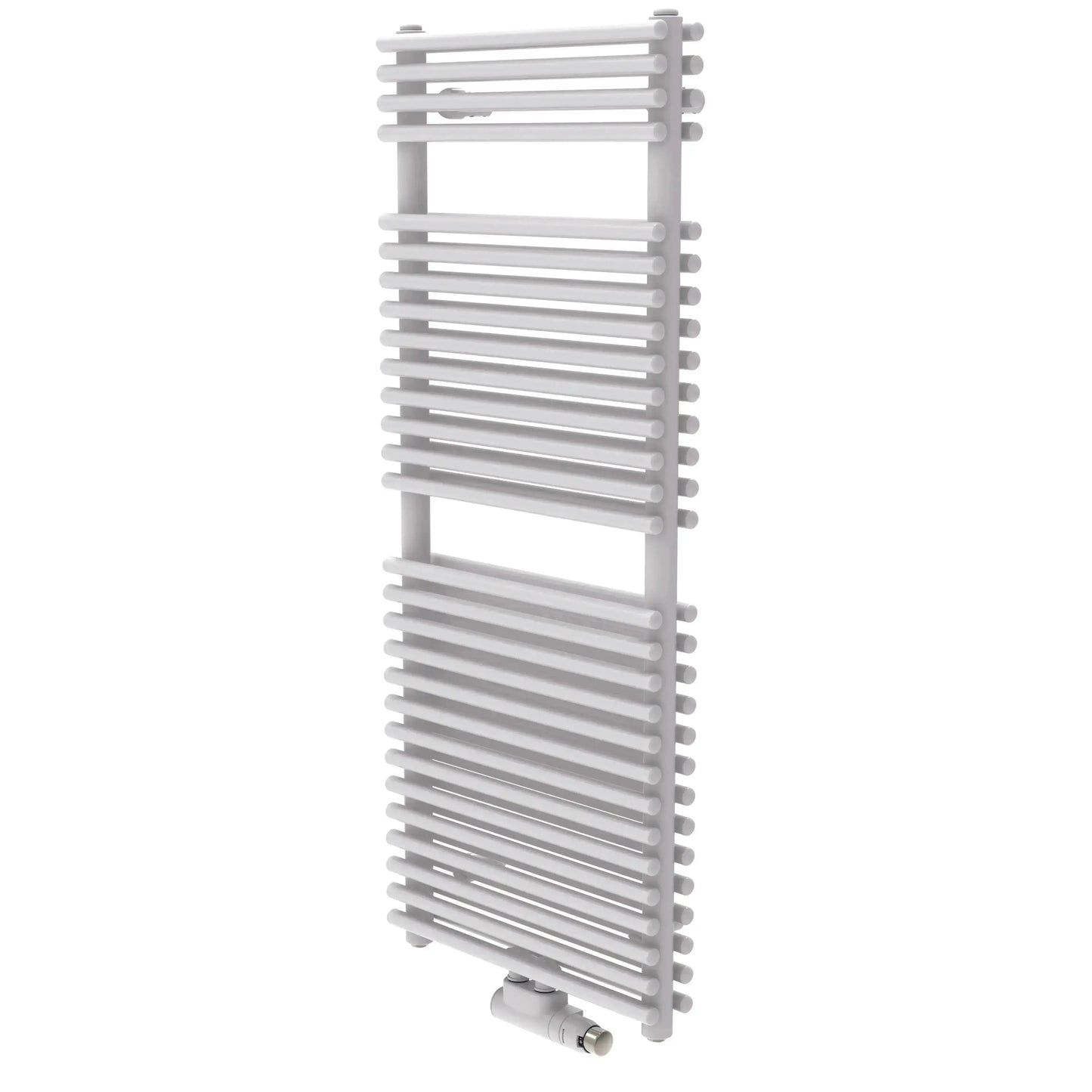 Handdoek verwarming Wit SaniSupreme Lunexa 179x60cm 1402 W Aansluiting midden SaniSupreme