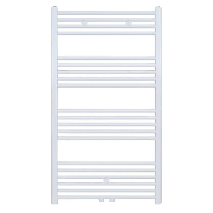 Handdoek verwarming Wit SaniSupreme Torqx 120x60cm 616 W Aansluiting midden