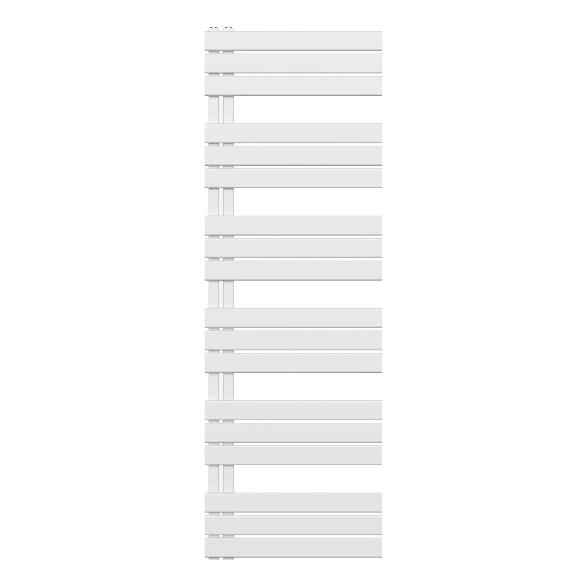 Handdoek verwarming Wit SaniSupreme Torvyn 180x60cm 1021 W Aansluiting Links