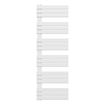 Handdoek verwarming Wit SaniSupreme Torvyn 180x60cm 1021 W Aansluiting Links