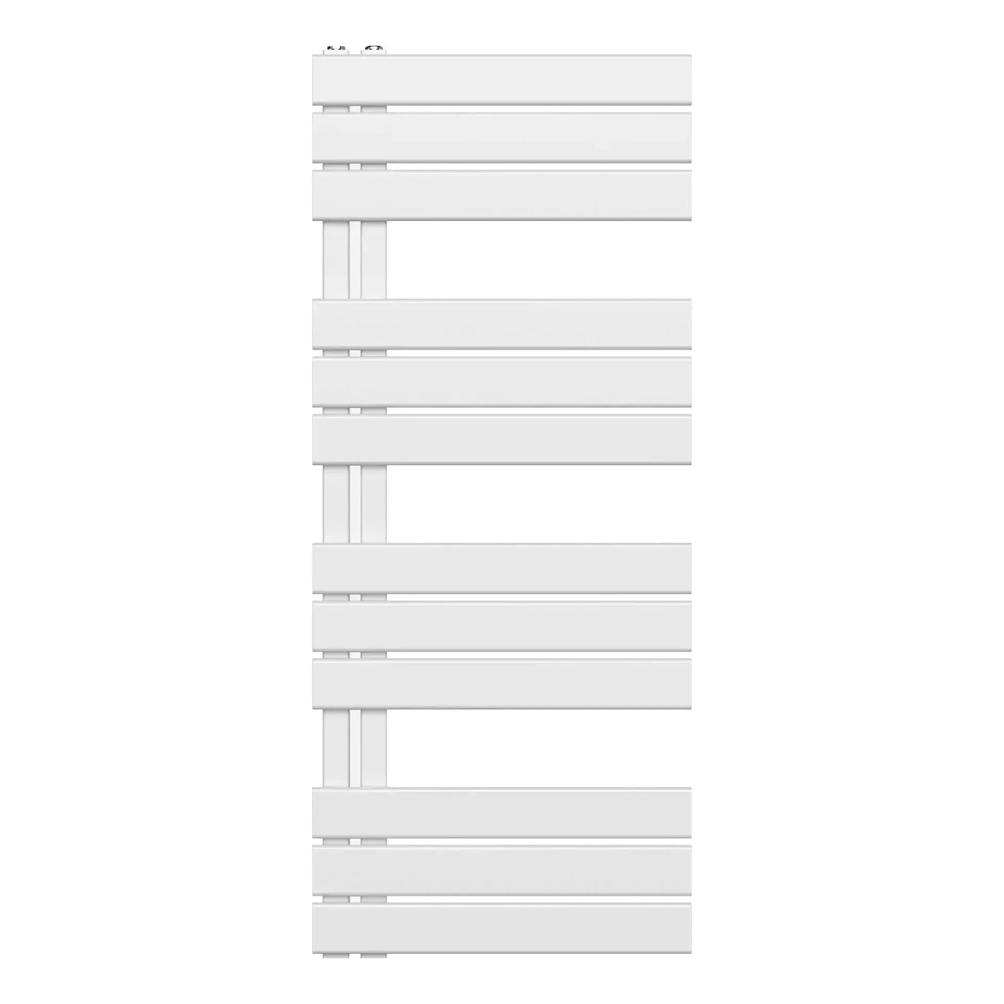 Handdoek verwarming Wit SaniSupreme Trevio 120x50cm 593 W Aansluiting Links SaniSupreme