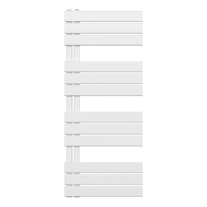 Handdoek verwarming Wit SaniSupreme Trevio 120x50cm 593 W Aansluiting Links SaniSupreme