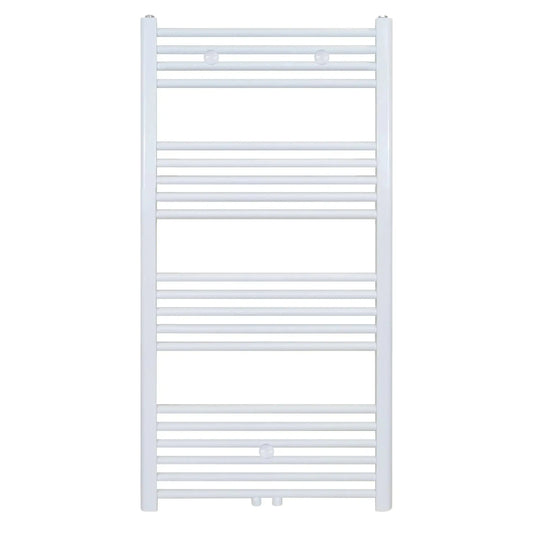 Handdoek verwarming Wit SaniSupreme Vandro 120x50cm 537 W Aansluiting midden
