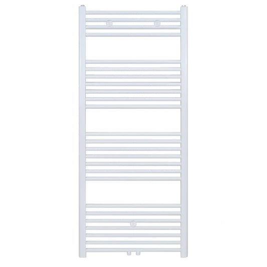 Handdoek verwarming Wit SaniSupreme Xavon 140x50cm 655 W Aansluiting midden