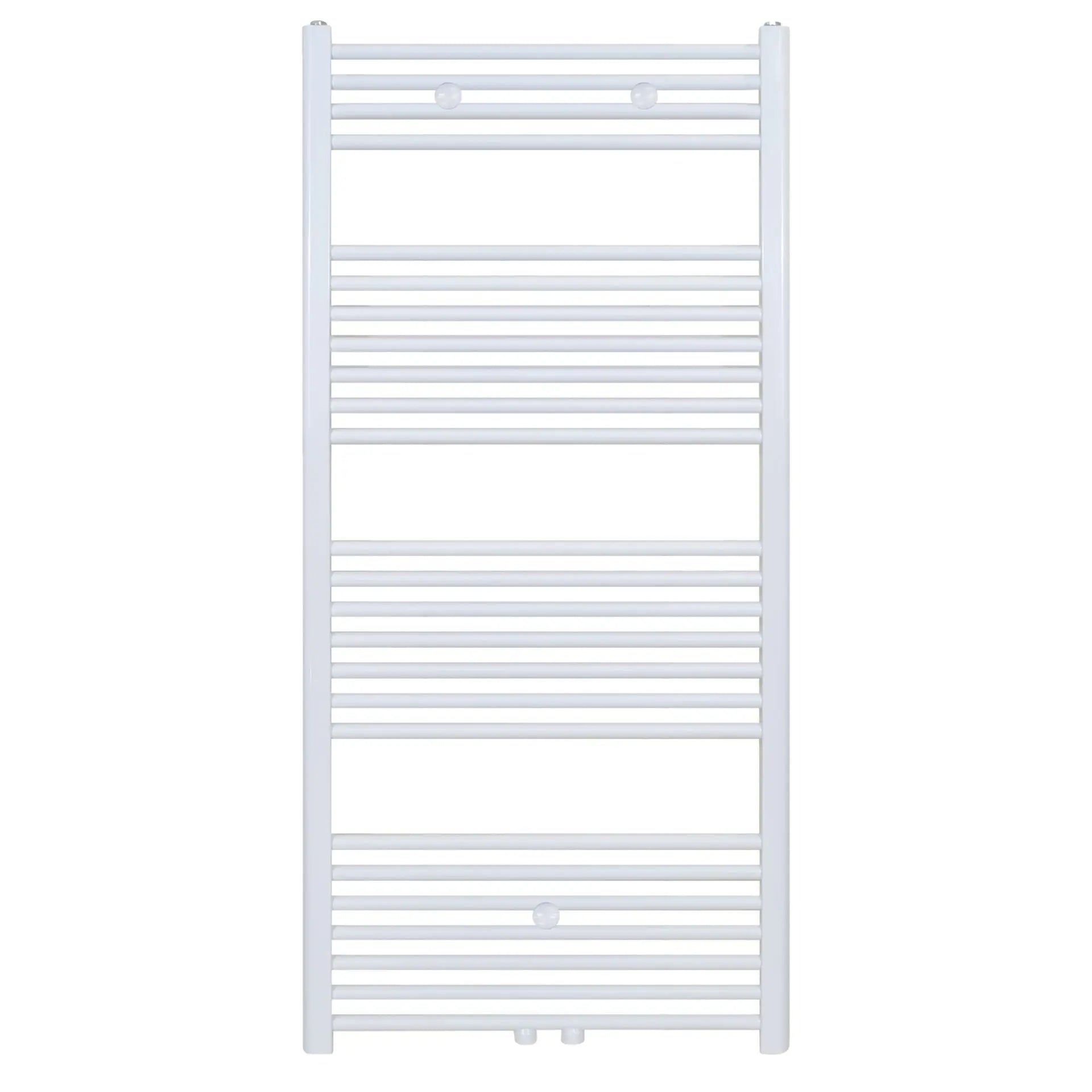 Handdoek verwarming Wit SaniSupreme Zento 140x60cm 754 W Aansluiting midden