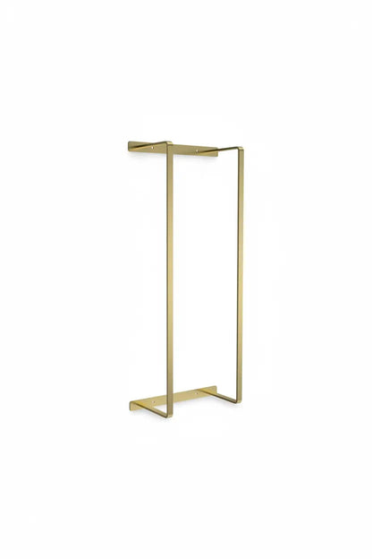 SaniSupreme StyleSeries Badkamer handdoekrek Handdoekhouder Wandmontage 97 cm RVS Rechthoekig Geborsteld Goud Sanisupreme