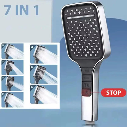 SaniSupreme Wellness Rain de Luxe handdouche gun metal Sanisupreme