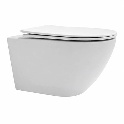 Hangtoilet Best-Design wandcloset 54cm Tornado-Flush incl.zitting Glans-wit SaniSupreme