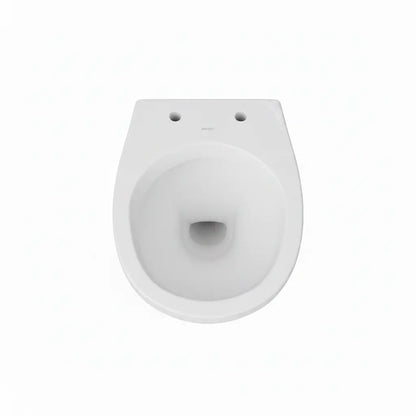 Hangtoilet Braga Glanzend Wit modern design met spoelrand SaniSupreme